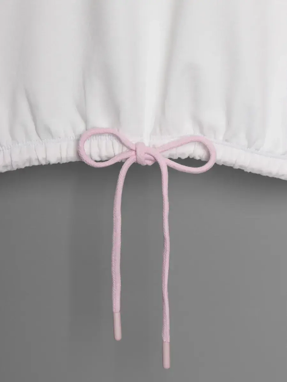 Свитшот для девочки осенний с завязками