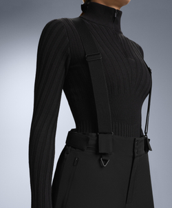 OYSHO Водонепроницаемые свободные брюки прямого кроя Primaloft® Feel the Performance TM SKI, черный