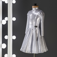 Standart 2-04-04-C | Платье из бифлекса с голографией | Vasileva Dance