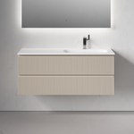 Тумба подвесная SANCOS Snob R правая 1195х445х500, c двумя ящиками оснащенными доводчиками, Beige Soft, арт.SNR120RCE