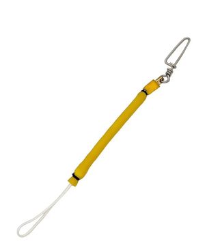 Амортизатор Vector (Вектор) с карабином-булавкой желтый
