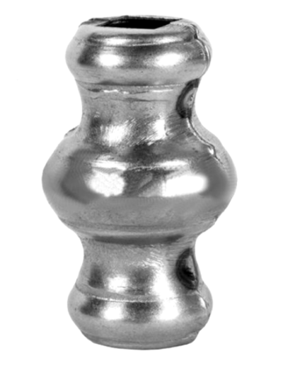 Кованый элемент Вставка в балясину, высота: 64 d41, кв:13 (1мм) вес: 0.045 кг.