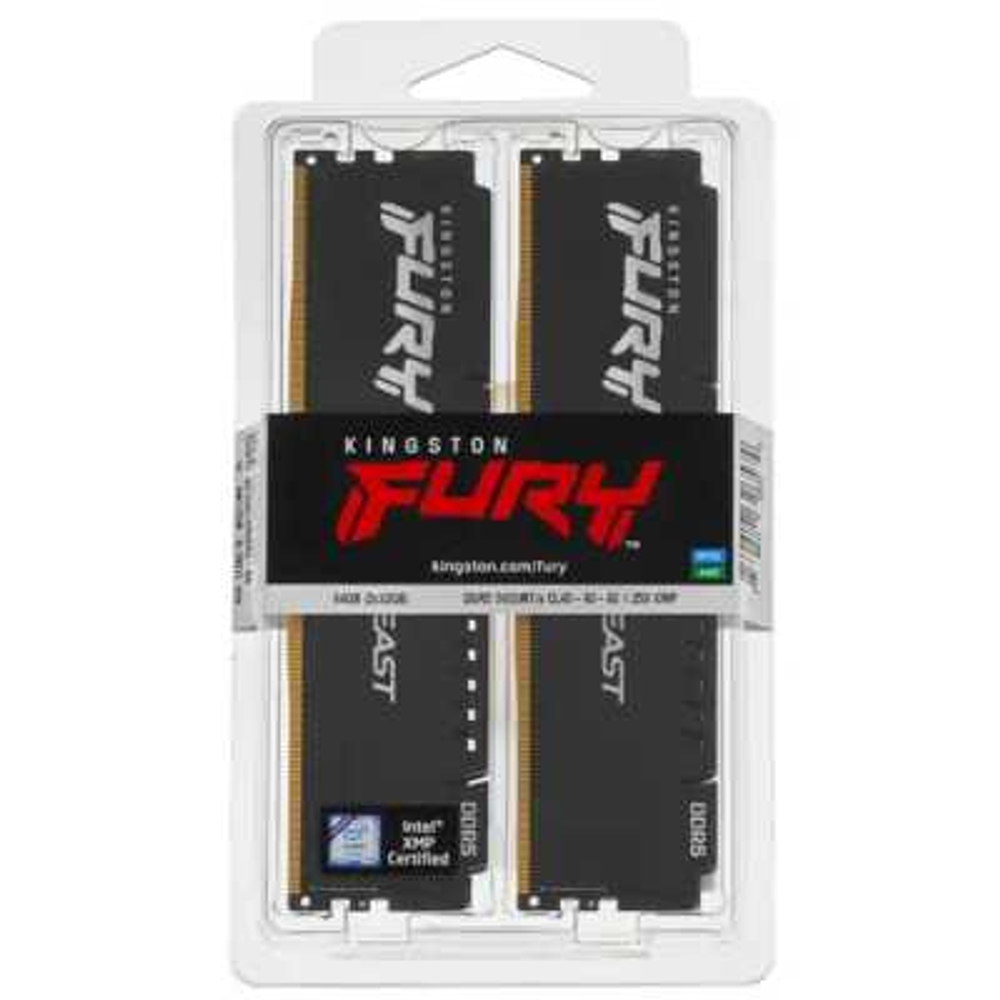 Оперативная память Kingston Fury Beast KF556C40BBK2-64