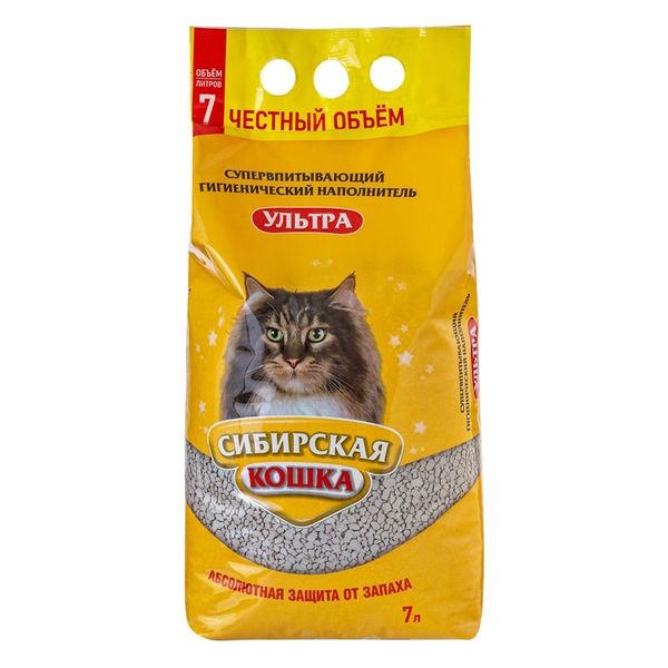 Наполнитель для кошачьего туалета, Сибирская Кошка 