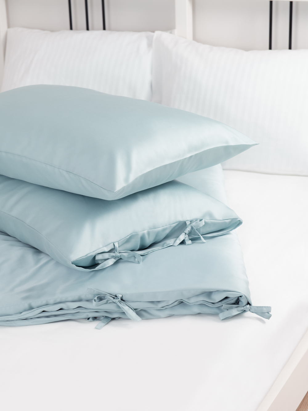 PLACIDITY 2 наволочки, сатин бирюзовый