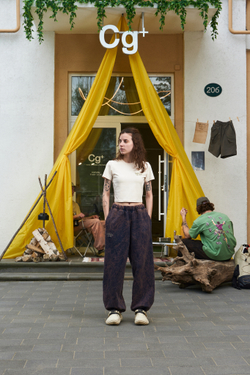 Брюки Called a Garment Truffle Cotton "Navy"