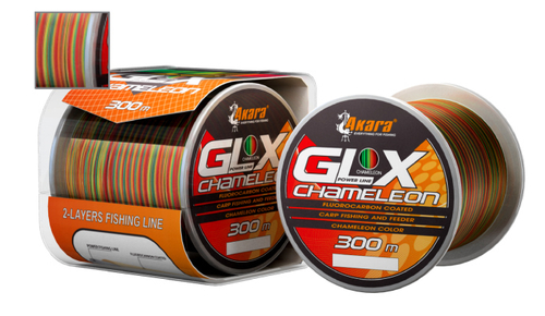 Леска Akara GLX Chameleon Power Line 300 м 0,28