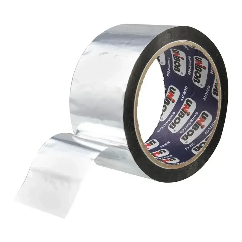 Клейкая лента металлизированная 48мм х 50м UNIBOB