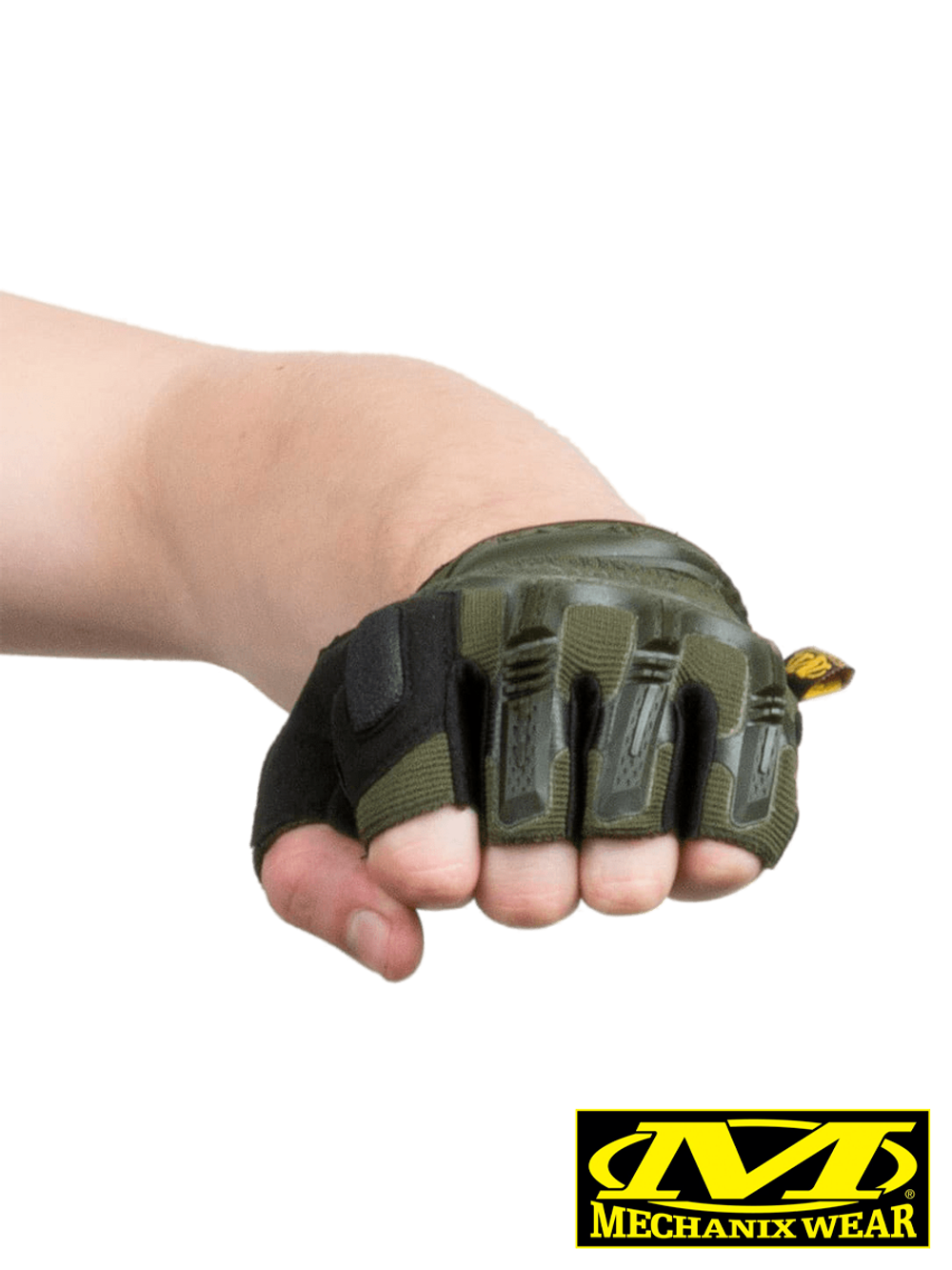 Перчатки беспалые Mechanix M-Pact Fingerless (реплика). Олива