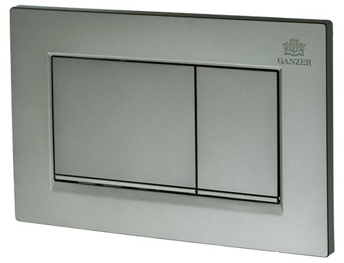 Кнопка для инсталляции СМАРТ,  с КВАД. клав. (ГРАФИТ)  GANZER  (24/1шт)