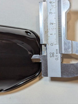 Защита перьев - пластик пера для мотоцикла, питбайка (пара)