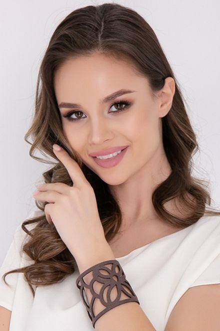 БРАСЛЕТ АДИДЖЕ (ГРАФИТ) Bellovera (Акция)