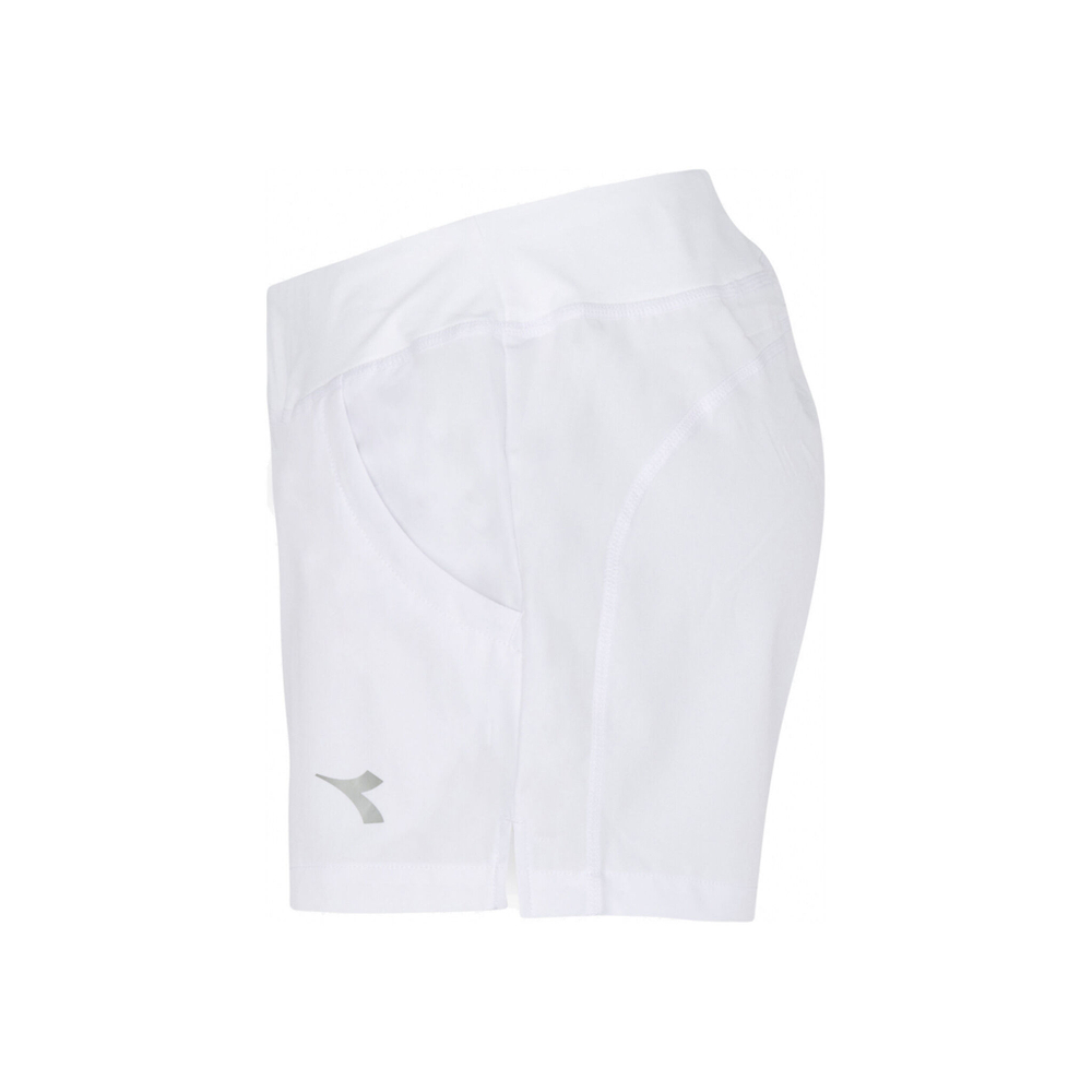Женские теннисные шорты Diadora Court Shorts Women - White, Grey