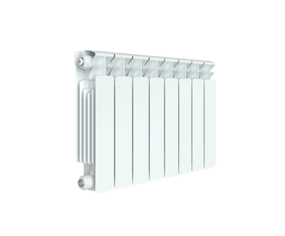 Радиатор биметаллический Rifar Base 350 8 секций боковое подключение