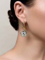 Серьги "Eye" Gold