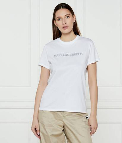 Футболка LOGO Karl Lagerfeld - белый(A1W17076)