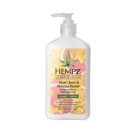 HEMPZ Молочко для тела увлажняющее Розовый Лимон и Мимоза 500ml / Pink Citron & Mimosa Flower Energizing Herbal Body Moisturizer