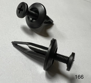 Клипса иномарка  Код- 166 (20шт/уп)