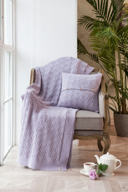 Плед 150х200 Luxberry Lux 39 старая роза 1 Португалия