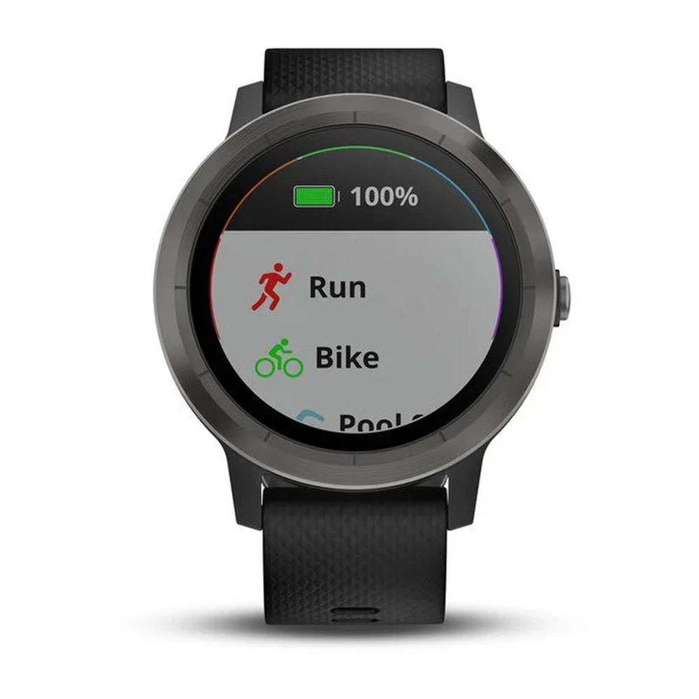 Часы для фитнеса Garmin vivoactive 3, черные, 010-01769-12
