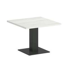 Yalta Стол журнальный квадратный LT.SJ-2 Снежная Патина/Металл Антрацит 600*600*450