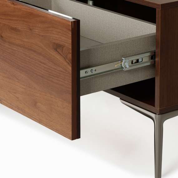 ТВ-Тумба Ailin 188х50 см, шпон ореха, меламин