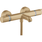 Смеситель для ванны Hansgrohe Ecostat Comfort 13114140 с термостатом шлифованная бронза
