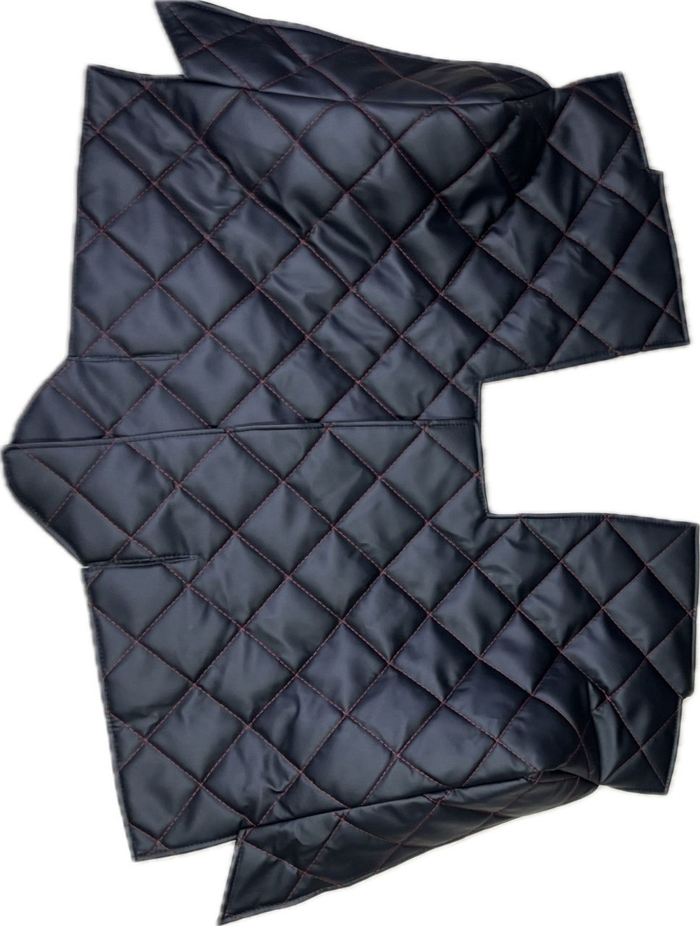 Коврики (утеплитель) под сиденья УАЗ 452 Буханка (красная нить ромб)