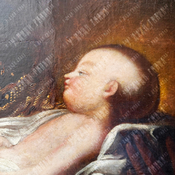 Неизвестный художник. Россия. Симеон Богоприимец. Первая половина - середина XIX века. Холст, масло.