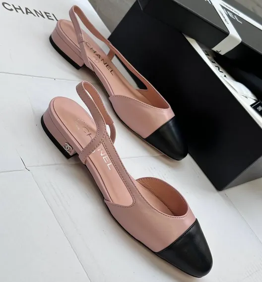 Балетки CHANEL Бежевые