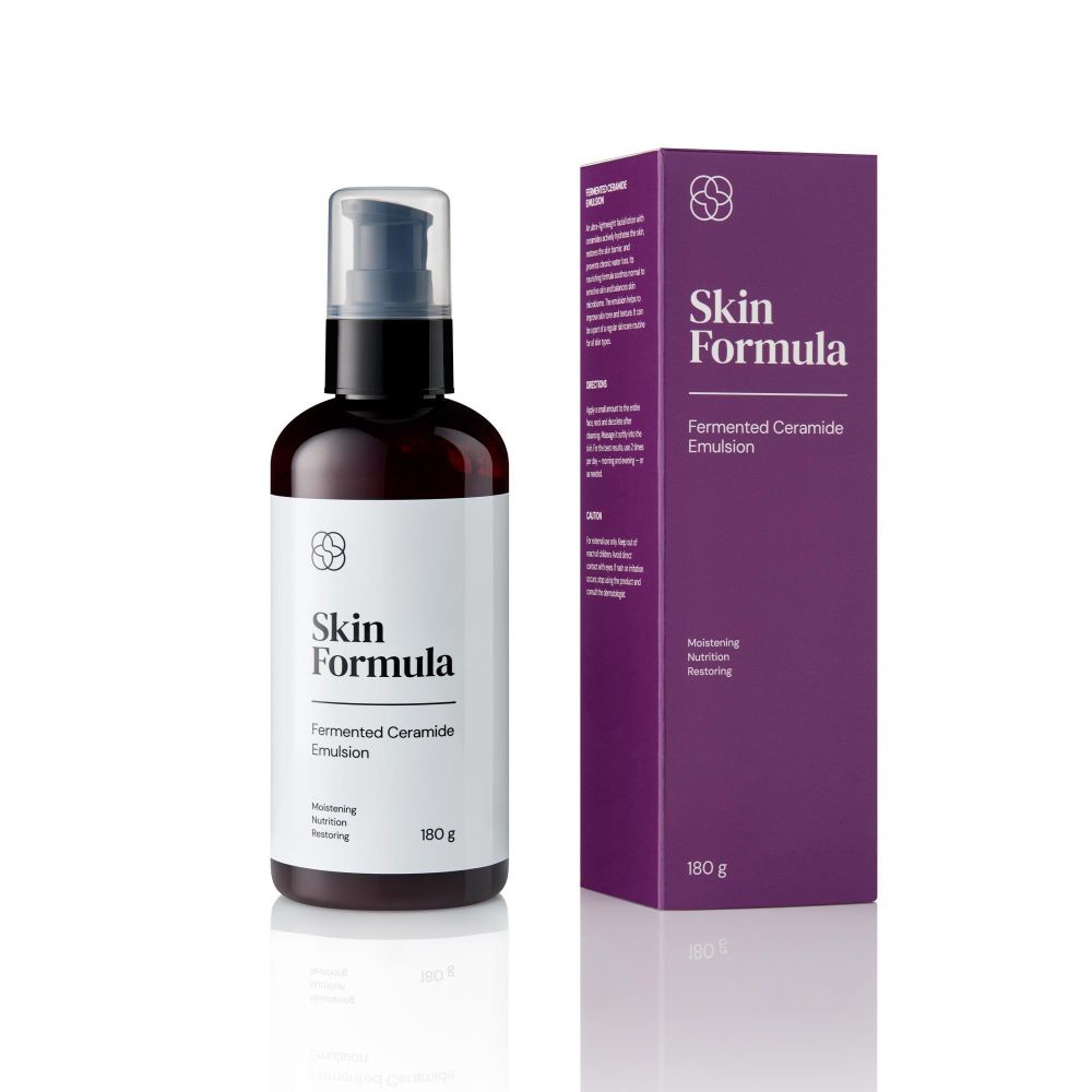 SKIN FORMULA FERMENTED CERAMIDE EMULSION Увлажняющая эмульсия с комплексом церамидов для восстановления гидролипидного баланса