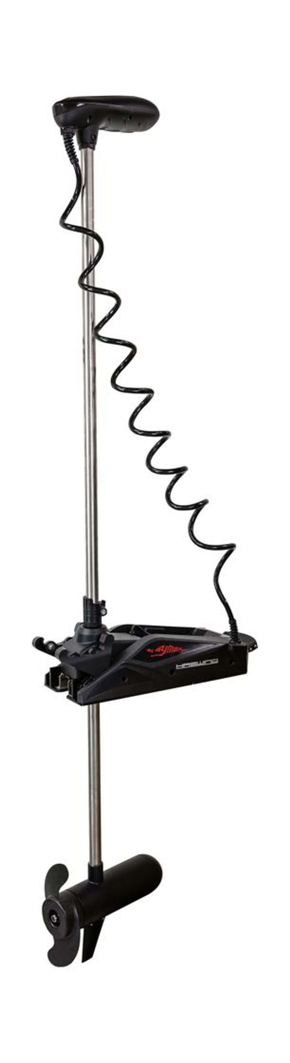 Троллинговый электромотор Haswing Cayman B 80 lbs/183 см/24v/GPS (электроякорь), черный
