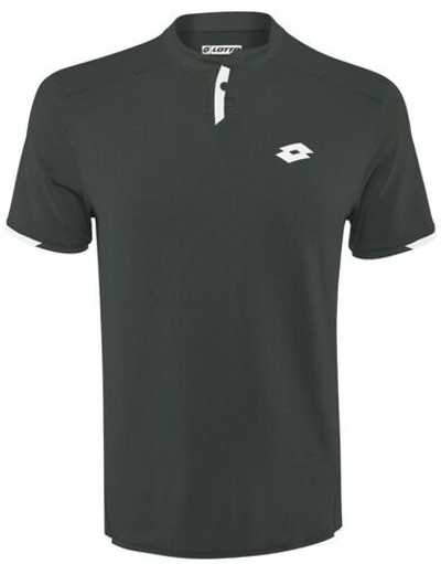 Мужское теннисное поло Lotto Top Ten Polo PL - green resin
