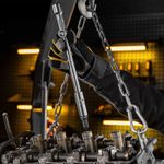 Набор инструментов, 1/2", 1/4", CrV, S2, пластиковый кейс, 64 предмета Denzel