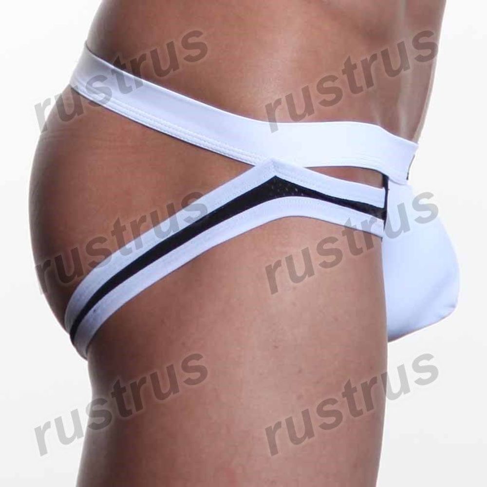 Мужские трусы джоки белые WANGJIANG WG00093