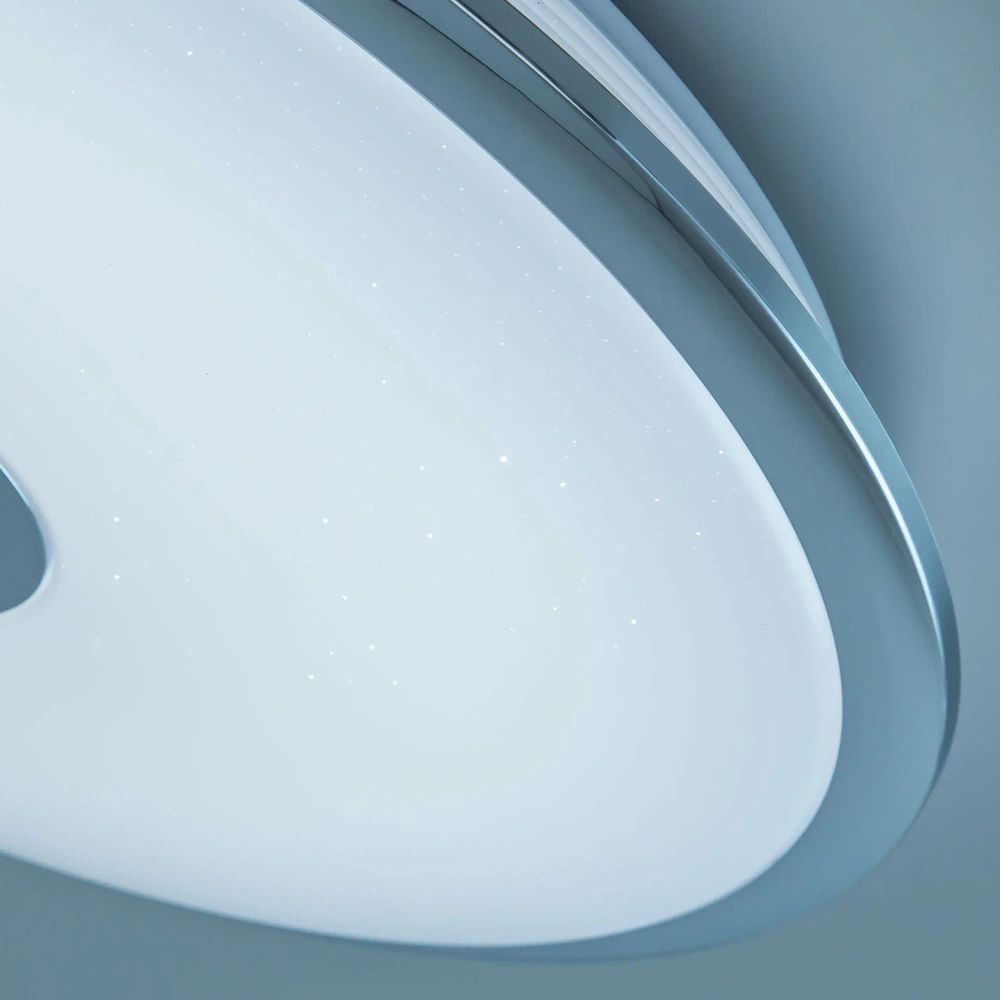 Citilux Старлайт Смарт CL703A80G Умная люстра Хром