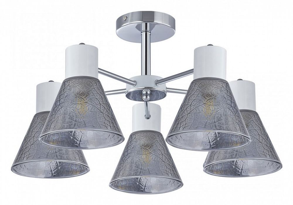 Люстра на штанге Arte Milano Napoli-322408 322408/5 CR+WH