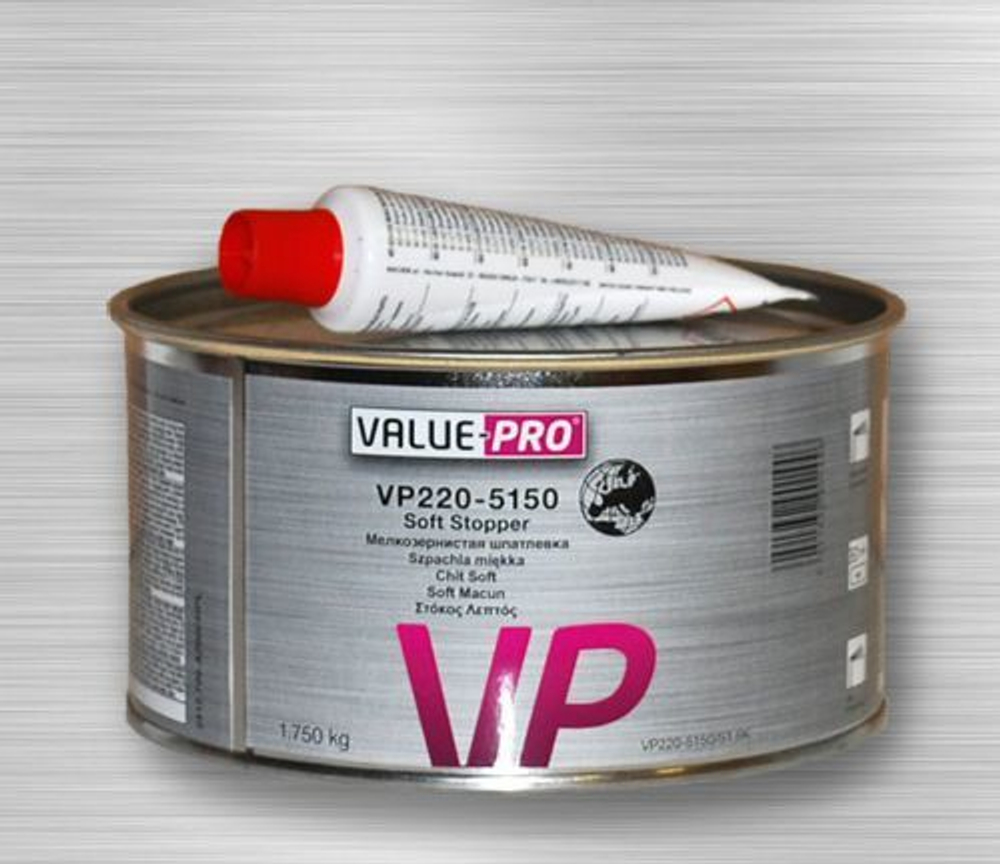 VP220-5150/S1.8K ШПАТЛЕВКА МЕЛКОЗЕРНИСТАЯ (SOFT) 1,8л