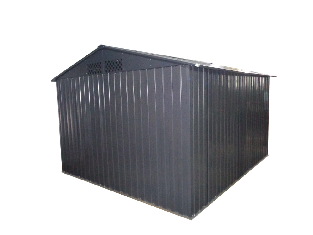 Металлический сарай GreenStorage Эван E серый