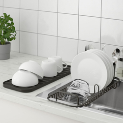 IKEA LILLHAVET  (ИКЕА ЛИЛЛХАВЕТ)  -  Многофункциональная сушилка для кастрюль, антрацит