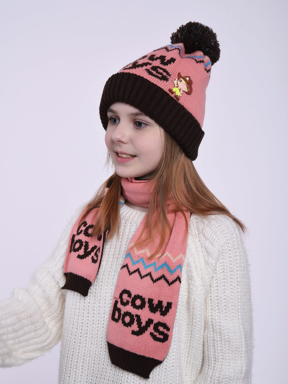 Комплект детский (Шапка+Шарф)