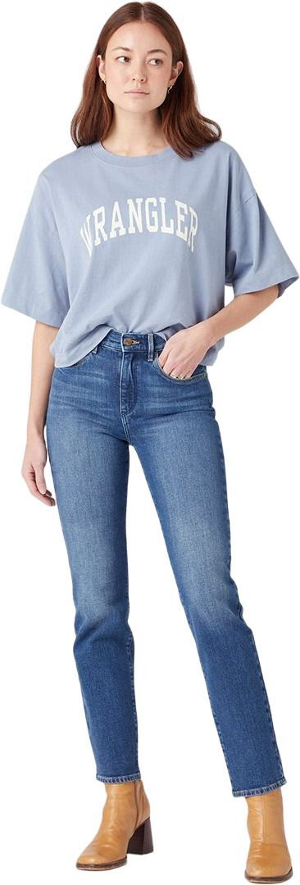 Джинсы Wrangler STRAIGHT синий