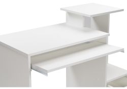 Стол компьютерный Джаз-24 99,6х49,4х86,4 правый белый