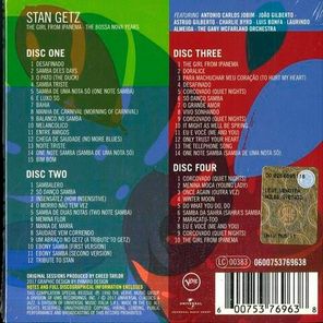 Stan Getz / The Girl From Ipanema - The Bossa Nova Years (4CD)