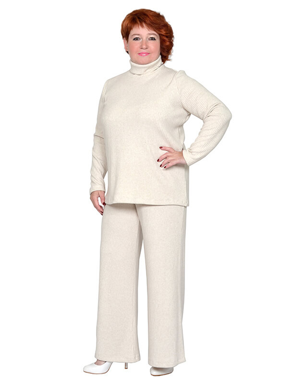 Брюки широкие Зимняя сказка