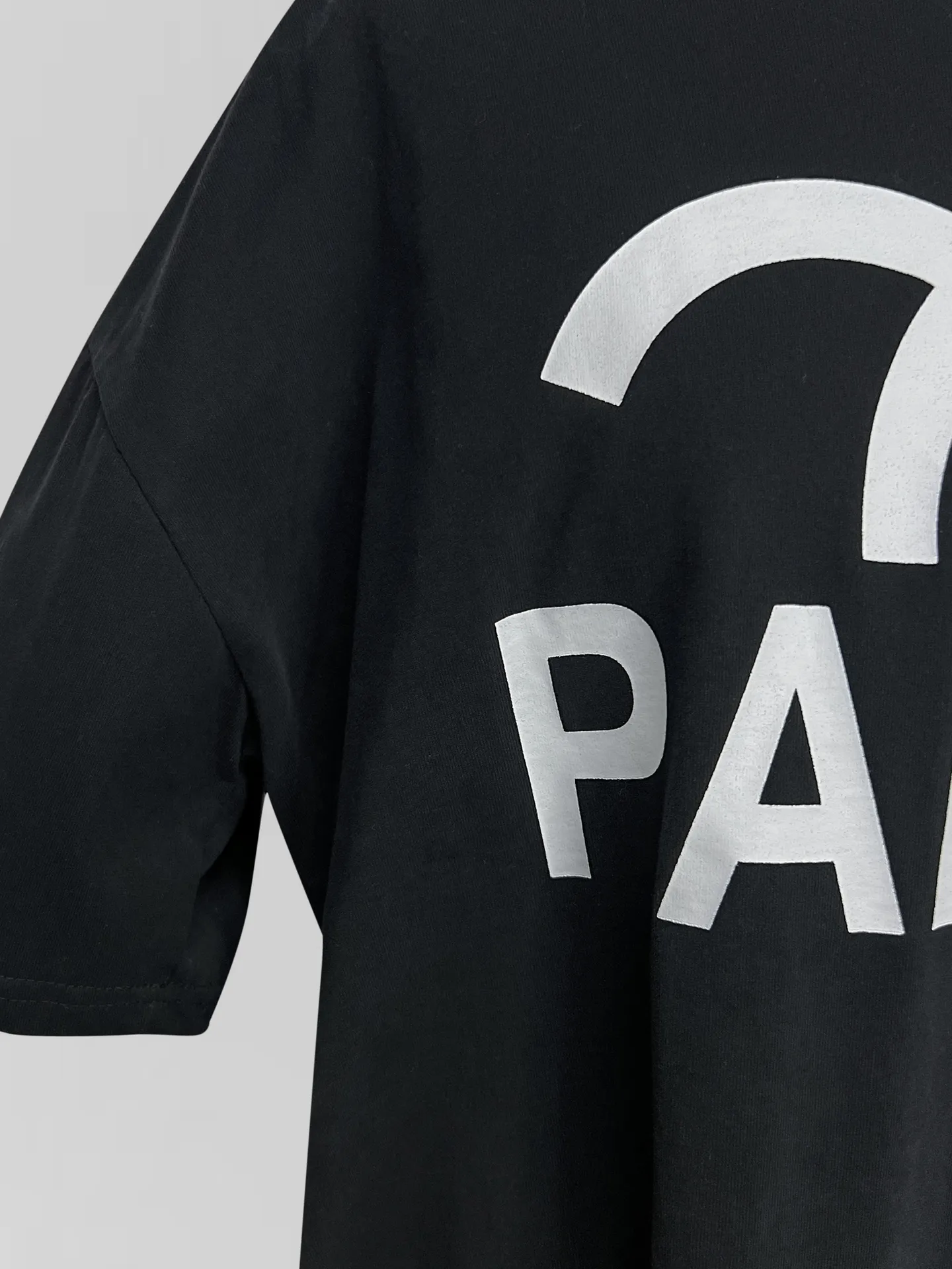 Футболка Arto Fashion 9930 удлиненная плотная с надписью PARIS