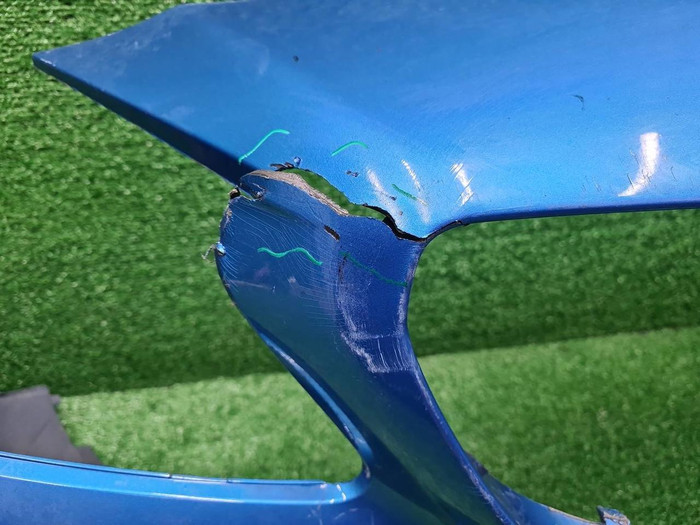 Бампер передний Mercedes A W176 (2015-2018) AMG