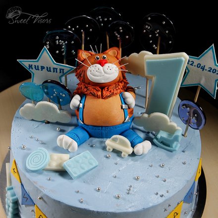 "Рыжий кот" (декор)