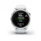 Garmin epix Pro (Gen 2) Standard Edition 42 мм, серебристый корпус, белый ремешок
