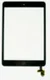 Тачскрин для Apple iPad mini (A1432/A1454/A1455) / iPad mini 2 (A1489/A1490/A1491) + кнопка Home + коннектор черный (Black)